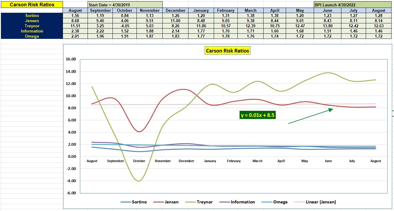 Carson Sector BPI Portfolio Review: 1 August 2024 4