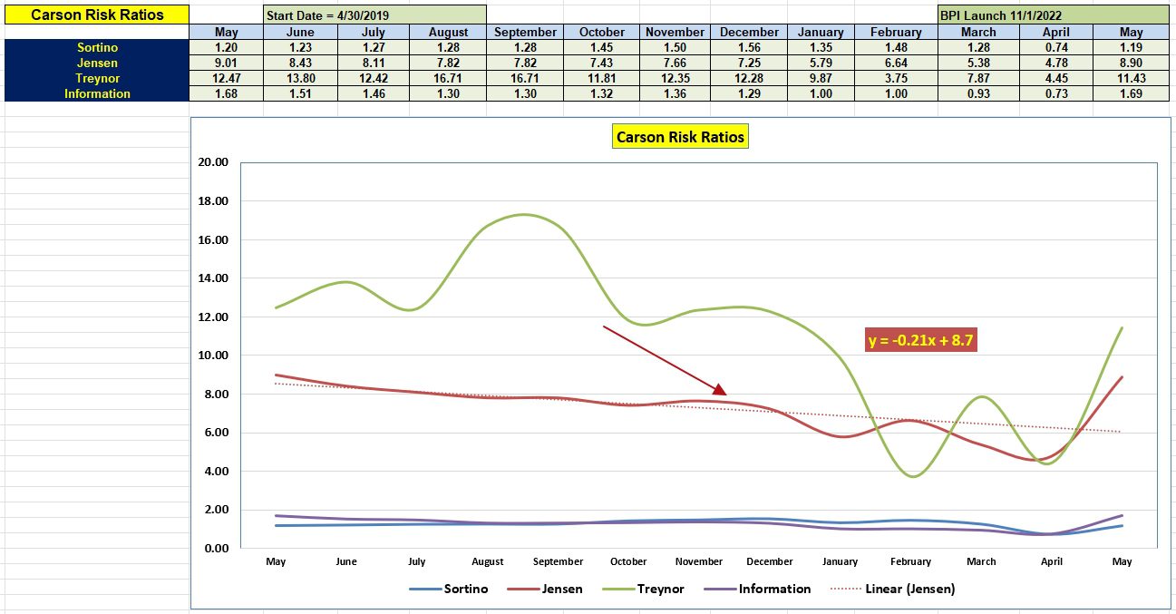 Carson Sector BPI Portfolio Review: 13 May 2025 4