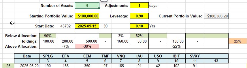 Rutherford-Darwin Portfolio Review: 20 June, 2025 7